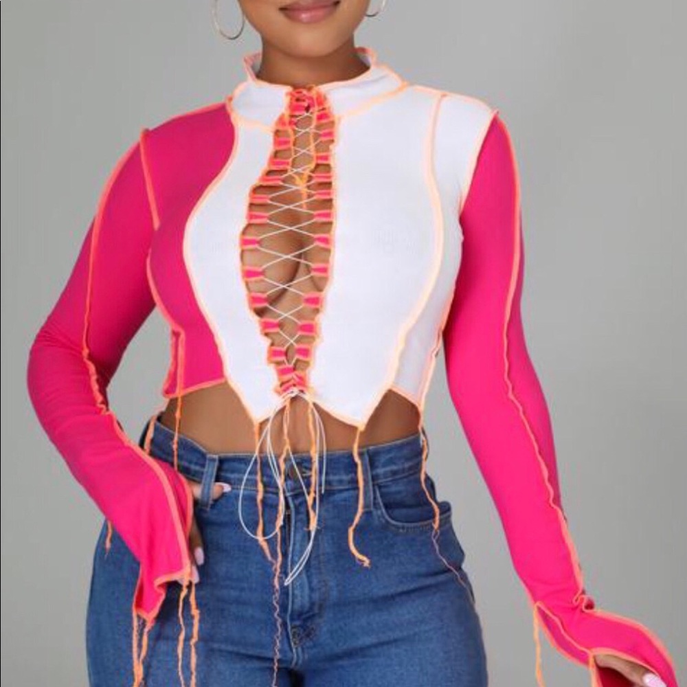Hot girl crop top
